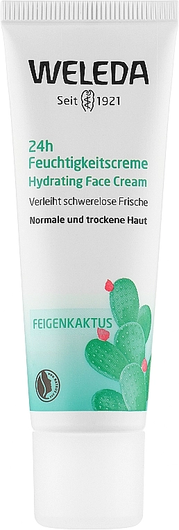 Weleda Крем для лица "Кактус Опунция. 24 часа увлажнение" 24H Hydrating Face Cream - фото N1