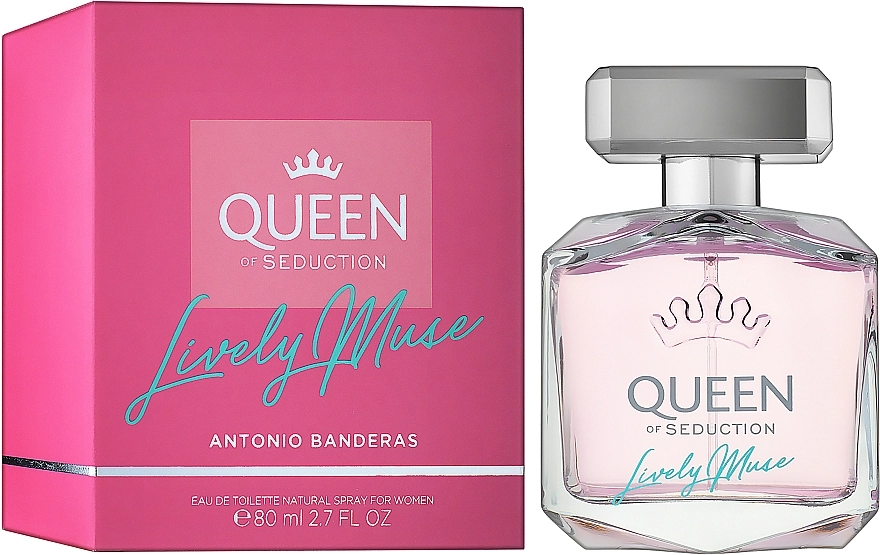 Antonio Banderas Queen of Seduction Lively Muse Туалетная вода - фото N2