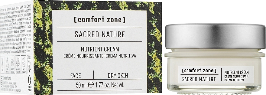 Comfort Zone Живильний крем для обличчя Sacred Nature Nutrient Cream - фото N2