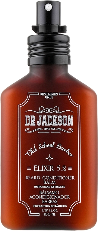 Dr Jackson Бальзам-кондиционер для бороды Gentlemen Only Old School Barber Elixir 5.2 Beard Conditioner Balm - фото N1