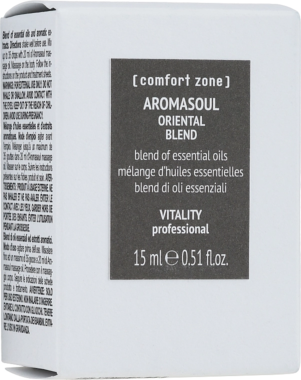 Comfort Zone Суміш ефірних олій для тіла Aromasoul Oriental Blend - фото N2