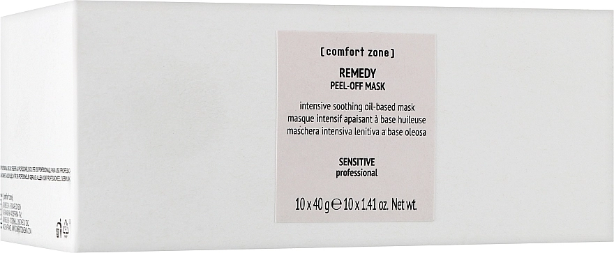 Comfort Zone Маска для обличчя Remedy Peel Off Mask Intensive Soothing Oil - фото N1