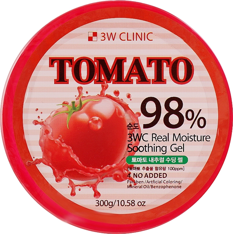 3W Clinic Універсальний гель з екстрактом томату Tomato Moisture Soothing Gel - фото N1