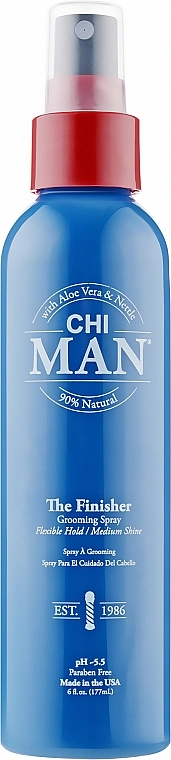 CHI Фінішний спрей еластичної фіксації Man The Finisher Grooming Spray - фото N1