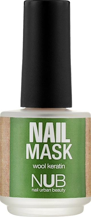 NUB Зміцнювальна маска для нігтів з кератином шерсті Nail Mask - фото N1