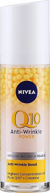 Nivea Сыворотка против морщин Q10 Power Pearls Serum - фото N1