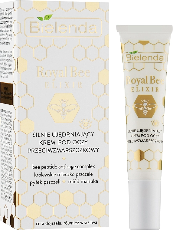 Bielenda Зміцнювальний крем для шкіри навколо очей Royal Bee Elixir - фото N2