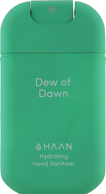 HAAN Очищувальний і зволожувальний спрей для рук "Ранкова роса" Hand Sanitizer Dew of Dawn - фото N1