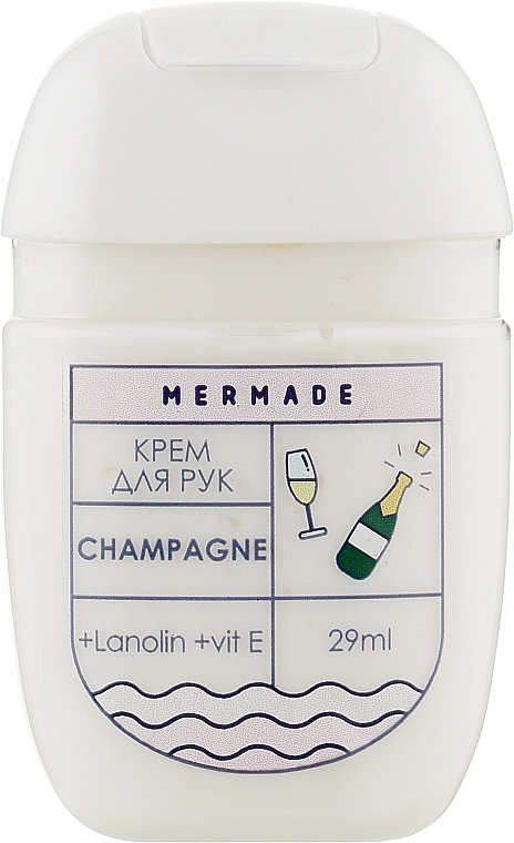 Mermade Крем для рук с ланолином Champagne Travel Size - фото N1