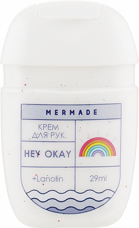 Mermade Крем для рук з ланоліном Hey Okay Travel Size - фото N1