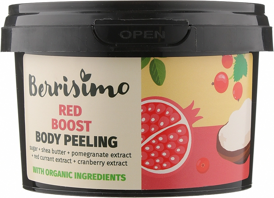 Beauty Jar Пилинг для тела Berrisimo Red Boost Body Polish Scrub - фото N1