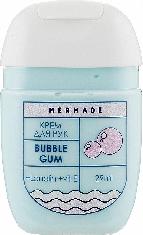 Mermade Крем для рук с ланолином Bubble Gum Travel Size - фото N1