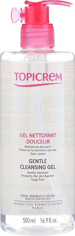 Topicrem М'який очищуючий гель для обличчя Gentle Cleansing Gel - фото N3