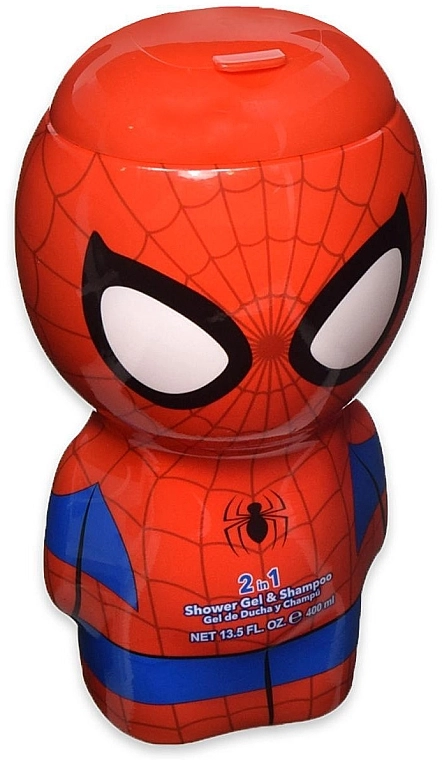 Air-Val International Шампунь-гель для душу 2D Spider-man Shower Gel & Shampoo 2D - фото N1