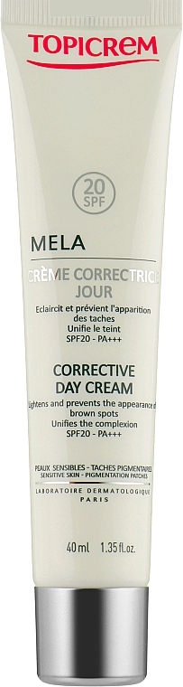 Topicrem Коригуючий денний крем Corrective Day Cream SPF 20 - фото N1
