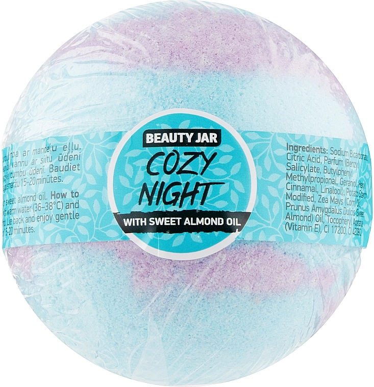 Beauty Jar Бомбочка для ванны Cozy Nigh - фото N1