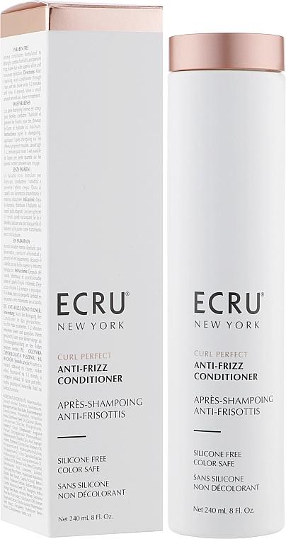 ECRU New York Кондиционер для волос "Идеальные локоны" Curl Perfect Anti-Frizz Conditioner - фото N2