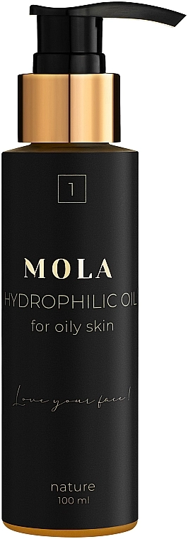 Mola Гидрофильное масло для жирного и комбинированного типа кожи Hydrophilic Oil For Oily Skin - фото N1
