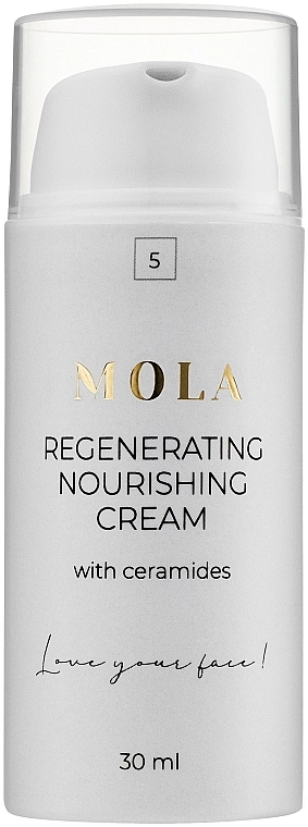 Mola Восстанавливающий питательный крем для лица с керамидами Regenerating Nourishing Cream With Ceramides - фото N1