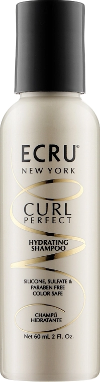 ECRU New York Шампунь для волосся "Ідеальні локони" зволожувальний Curl Perfect Hydrating Shampoo - фото N1