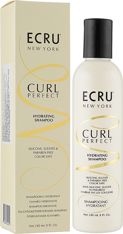 ECRU New York Шампунь для волосся "Ідеальні локони" зволожувальний Curl Perfect Hydrating Shampoo - фото N4