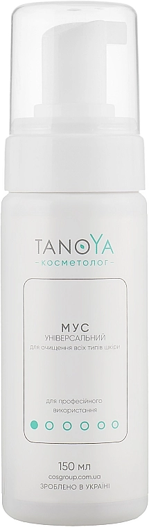 Tanoya Мусс универсальный для очистки всех типов кожи Косметолог - фото N1