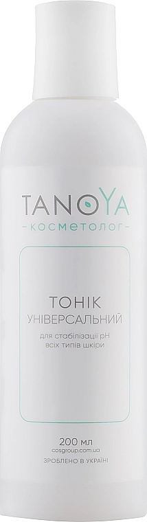 Tanoya Тоник универсальный для стабилизации рН для всех типов кожи Косметолог - фото N1