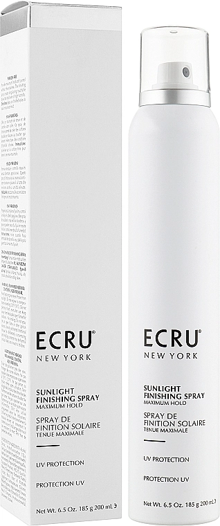 ECRU New York Завершающий спрей для волос "Солнечный луч" MAX Sunlight Finishing Spray - фото N2
