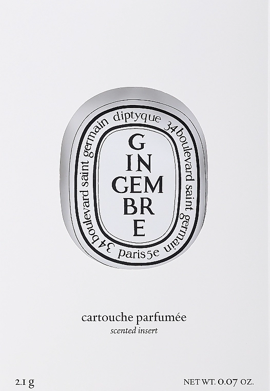 Diptyque Змінний блок для електричного дифузора Gingembre L'Eau D'Ambre Diffuser Refill - фото N1