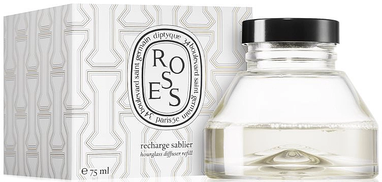 Diptyque Запасной блок для ароматического диффузора Roses Recharge Sablier Hourglass Diffuser Refill - фото N1