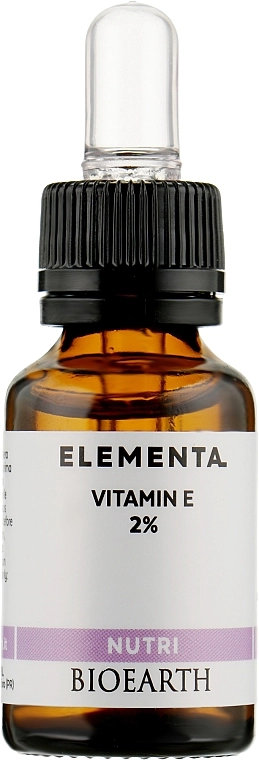 Bioearth Живильна сироватка Elementa Nutri Vitamin E 2% - фото N1