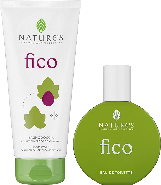 Nature's Fico Набор (edt/50ml + s/g/200ml) - фото N2