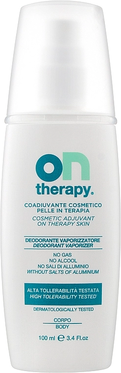 Dermophisiologique Безпечний дезодорант з пробіотиками OnTherapy Deodorante Vaporizzatore - фото N1