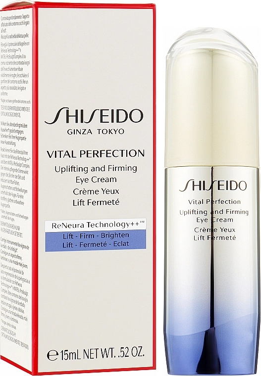 Shiseido Крем для очей Vital Perfection Uplifting And Firming Eye Cream - фото N2