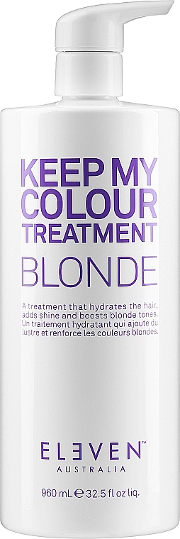 Eleven Australia Маска для окрашенных волос Keep My Color Treatment Blonde - фото N1
