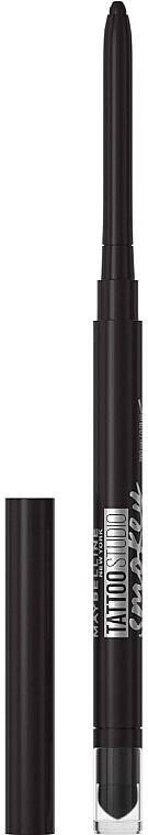 Maybelline New York Tattoo Studio Smokey Gel Pencil Eyeliner Гелевый карандаш для контуров век - фото N1