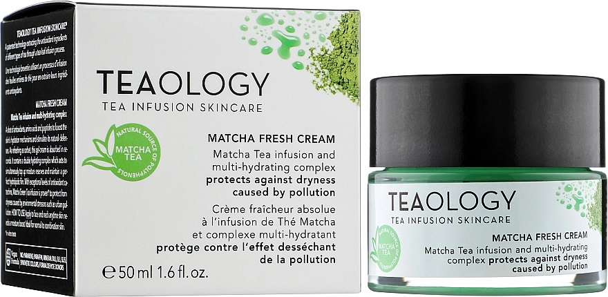 Teaology Освіжальний крем для обличчя з матчею Matcha Tea Matcha Fresh Cream - фото N4