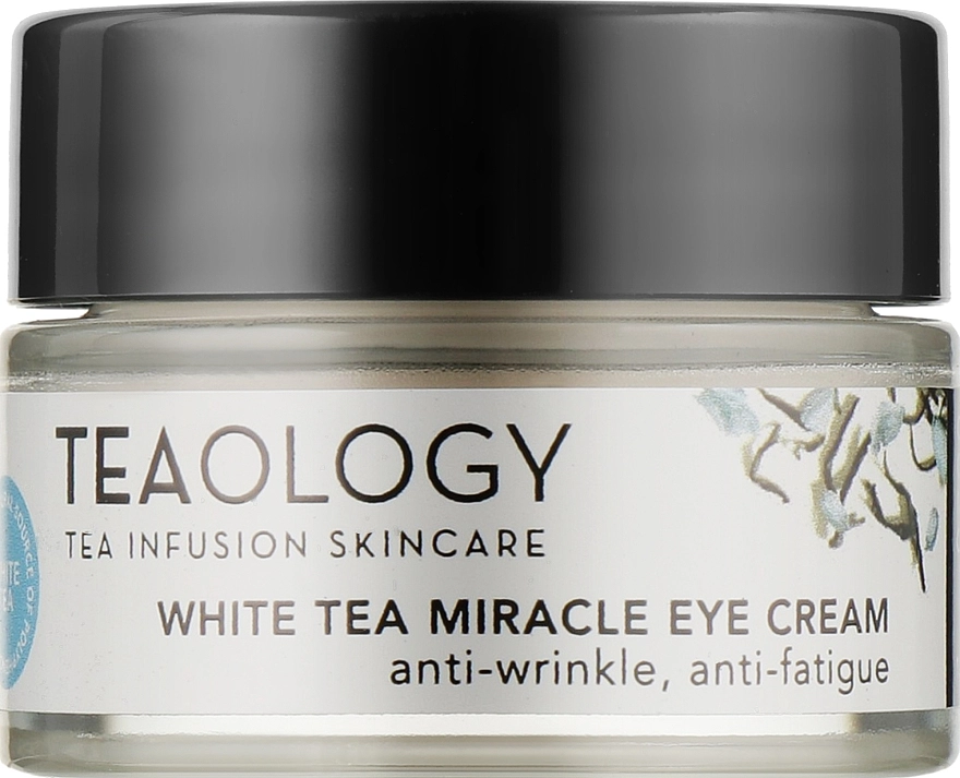 Teaology Крем для зони навколо очей з екстрактом білого чаю White Tea Miracle Eye Cream - фото N1