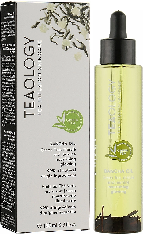 Teaology Универсальное масло с чаем банча Green Tea Bancha Oil - фото N2