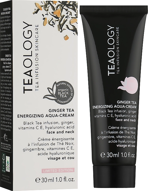 Teaology Крем для обличчя з імбирним чаєм Ginger Tea Emergizing Aqua Cream - фото N2