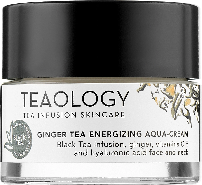 Teaology Крем для лица с имбирным чаем Ginger Tea Emergizing Aqua Cream - фото N4