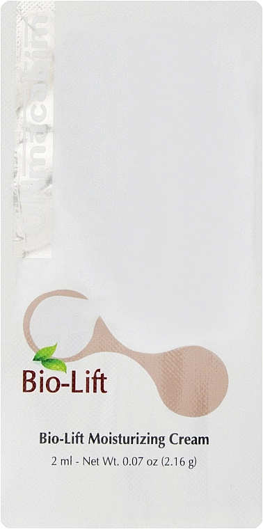 Onmacabim Зволожувальний крем DM Bio Lift Line Moisturizing Cream SPF15 (пробник), 2ml - фото N1