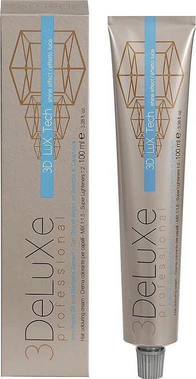 3DeLuXe Фарба для волосся Tech Colouring Cream - фото N1