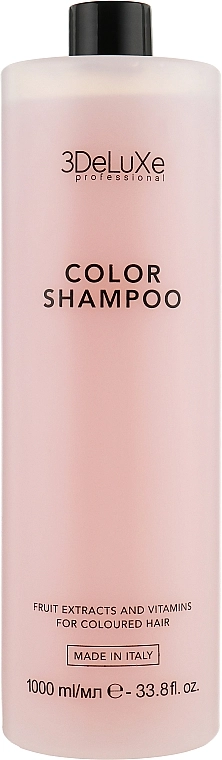 3DeLuXe Шампунь для фарбованого волосся Color Shampoo - фото N3