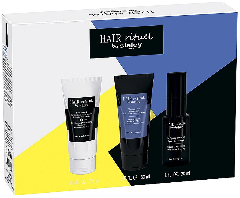 Sisley Набір Hair Rituel Color Protection (shm/50ml +h/mask/50ml + h/fluid/40 ml) - фото N1