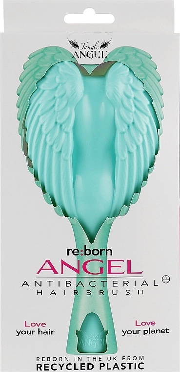 Tangle Angel Расческа для волос, мятно-серая Re:Born Aqua - фото N4