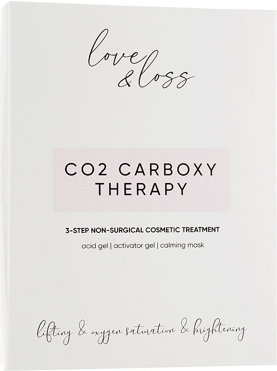 Love&Loss Набір CO2 Carboxy Therapy (2gel/100ml + mask/100ml) - фото N2
