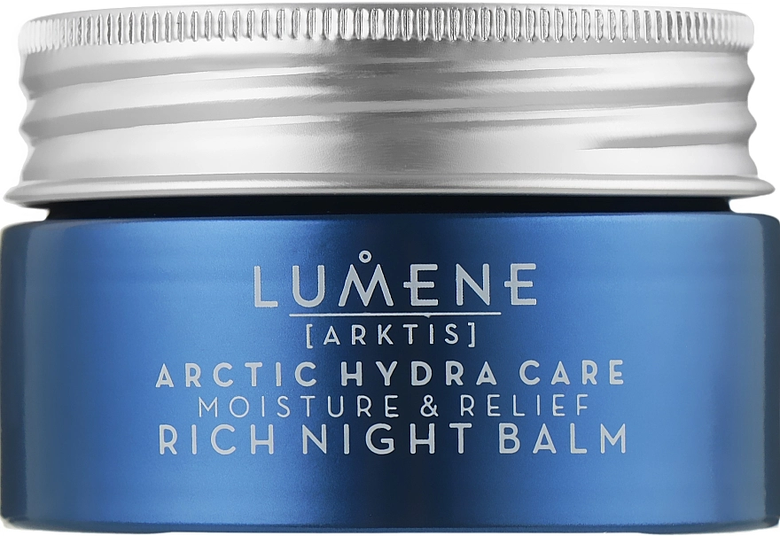 Lumene Нічний бальзам для обличчя Arctic Hydra Care Moisture & Relief Rich Night Balm - фото N1