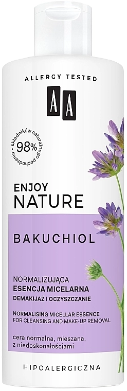 AA Нормализующая мицеллярная эссенция для лица Enjoy Nature Normalising Micellar Essence - фото N1