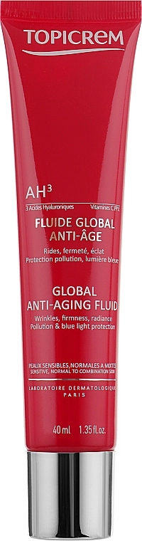 Topicrem Противіковий флюїд для обличчя Global Anti-Aging Fluid - фото N1